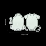 Baby Clothes Metal Cutting Dies Blade Punch Stencils - Image 6