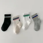4Pair Summer Children Sport Mesh Socks