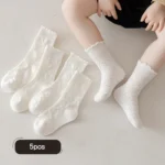 5Pairs High Quality Children Cotton Socks