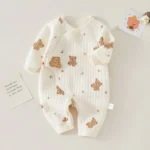 Ircomll Newborn Baby Clothing Cotton Thermal Underwear Boys Girls Pajama