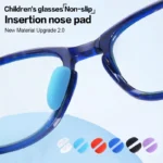 2Pcs Kids Eyeglass Nose Pads Anti-skid Silicone Card Nose Pad Sunglasses - Image 2
