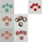 Beautiflul Artificial Flower Silk Rose Flowers heads Bride