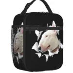 Funny Bull Terrier Dog Resuable Lunch Boxes