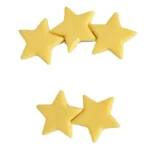 652F Star Hairpin Kid Star Bobby Pin Yellow Star Hair Clip for Girl
