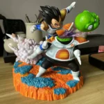 Anime Dragon Ball Z Super Saiyan Vegeta VS Guldo Battle Ver.