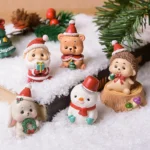 Christmas Series Craft Resin Animal Party Creative
