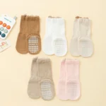 Anti-Slip Baby Floor Socks Cute Cartoon Kids Middle Tube Sock 1-3Year
