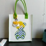 Japan Shiba Inu PU Keychain Kawaii Animal Dog Backpack Pendant - Image 4