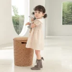 Princess Kids Bow Stockings Mosquito Proof Summer Mesh Long Socks - Image 2