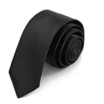 Black Clip On Tie Security Ties For Men - Image 4