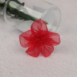 20-100Pcs 3cm Snow Gauze Pentagonal Flower Artificial Mesh - Image 3