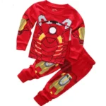New Baby Boys Superhero Clothes Set Kids T-Shirt + Short Pants Outfits