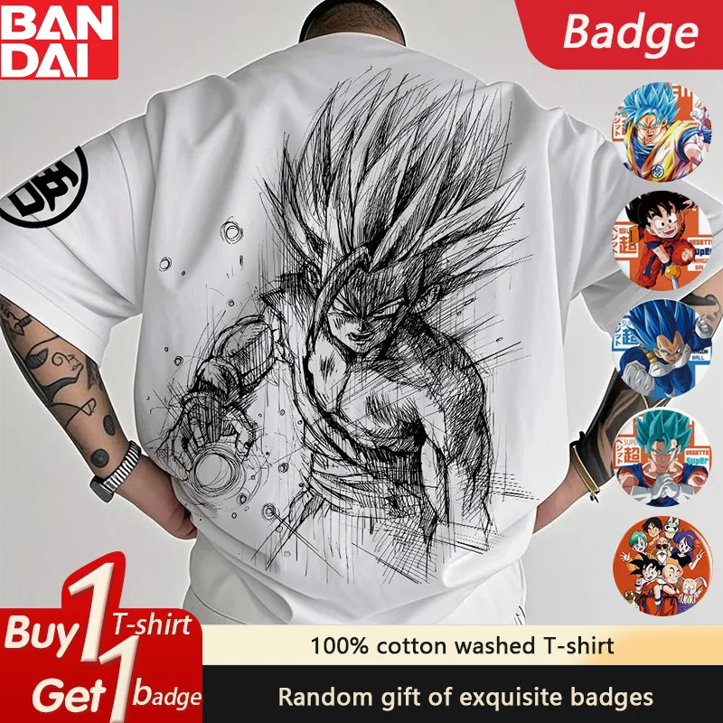 kf-S907ee96bb44d4c13abdb2820049c371ej Dragon Ball Japan Anime Men's and Women's T-shirts - Image 1
