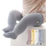 Solid Color Baby Knee Over Socks - Image 3