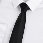 Black Clip On Tie Security Ties For Men - Image 6