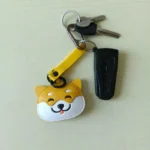 Japan Shiba Inu PU Keychain Kawaii Animal Dog Backpack Pendant - Image 6