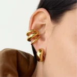 Hot Selling 18K Gold Color Stainless Steel Multilayer