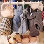 Multipurpose Kids Safe Miniature Clothes Rack With Hangers - Image 4