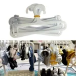 Multipurpose Kids Safe Miniature Clothes Rack With Hangers - Image 2