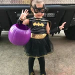 2021 Little Black Girl Cosplay Clothing Bat Children Fantasy Fancy Dress - Image 4