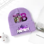 FORTNITED Baby Boys Knitted Hat Cotton Winter Soft Warm Kids Girls Cap - Image 2