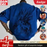 Dragon Ball Japan Anime Men's and Women's T-shirts - Image 4
