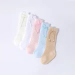 Princess Girl Bow Stockings Summer Baby Mesh Socks - Image 6