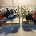 Multipurpose Kids Safe Miniature Clothes Rack With Hangers - Image 5