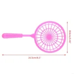 Q0KB 16.5cm Plastic Kids Bath Fishing Net With Handle Accessories - Image 6