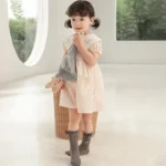 Princess Kids Bow Stockings Mosquito Proof Summer Mesh Long Socks - Image 5