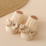 Princess Girls Ribbon Bow Socks Spring Summer Floor Sock - Image 5