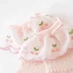 Lace Ruffle Princess Socks Flower Baby Summer Mesh Calf Sock Anti-Mosquito - Image 3