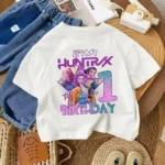KPop Demon Hunters Baby O-neck Number T-shirt