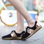 Plus Size Lightweight Slip-on Man Sport Shoes Women Sneakers - Image 4