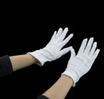 1Pair White Gloves Formal Elasticated Wrists - Image 6