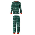 2025 Christmas Family Pajamas Set Green Family Look Matching Adult Women - Image 6