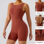 Jumpsuit Fiess Sports Overalls Gym Clothing - Image 2