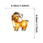 10/30/56PCS Kawaii Wear Glasses - Image 5