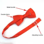 Formal Bow Tie Elegant Detachable Men's Bow Tie for Business Suit - Image 3