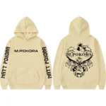 Singer M.Pokora Double Sided Print Hoodie Men Women Clothing - Image 6