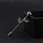 Men Rose Flower Fashion Handcrafted Blazer Suit Lapel Jewelry Clothes - Image 3