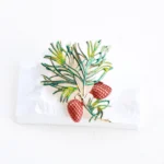 Women High-end Luxury Maple Leaf Brooch Elegant Botanical Series Pin - Image 2