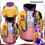 Rumi Cosplay Hoodie Demons Fantasia Hunter KPOP 3D Printed Coat