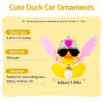 Car Duck Car Dashboard Decoration - Image 4