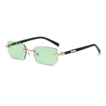 INS Trendy Rimless Sunglasses for Men - Image 6