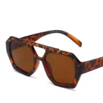Fashion Vintage Square Sunglasses s Women Men Square Punk Polygon Eye Glasses - Image 5