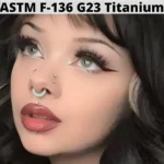 1/4/6PCS Titanium Round Zirconia&Opal Nose Stud 20G S Pole Nose Ring - Image 3
