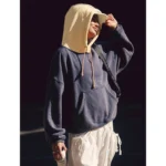 Woman Fashion Y2k Hip-hop Retro Comfortable Casual Hoodies - Image 4