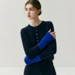 Ladies' Autumn Winter High-quality 100% Cashmere O-Neck - Image 4