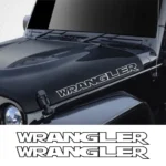 Car Hood Side Stickers For Jeep Wrangler JK JL TJ Unlimited Motor - Image 2
